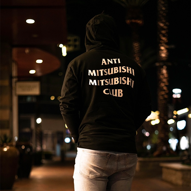Anti Mitsubishi Hoodie - Image 2