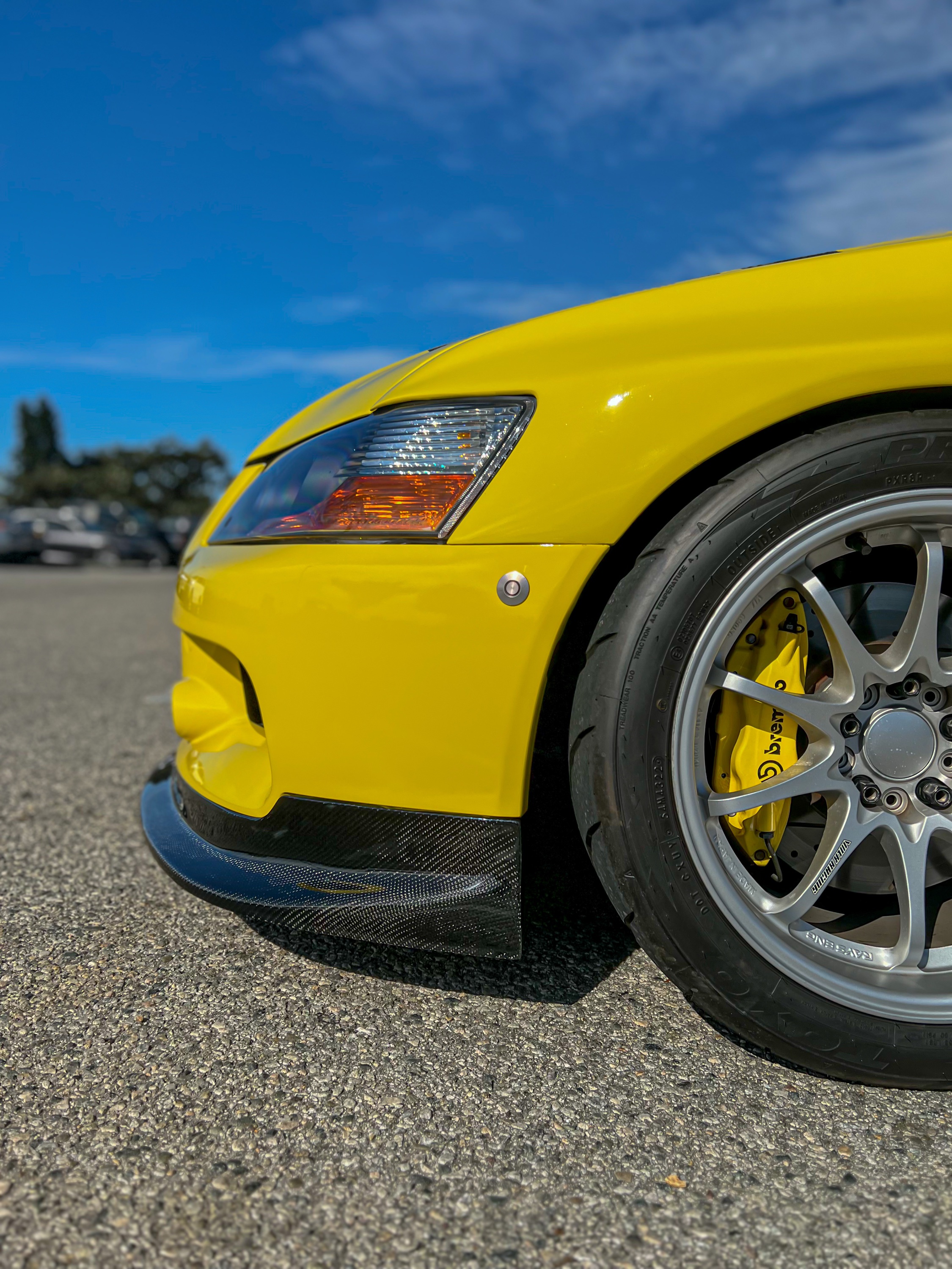 Mitsubishi Evo 9 Carbon Fiber Lip - Image 7