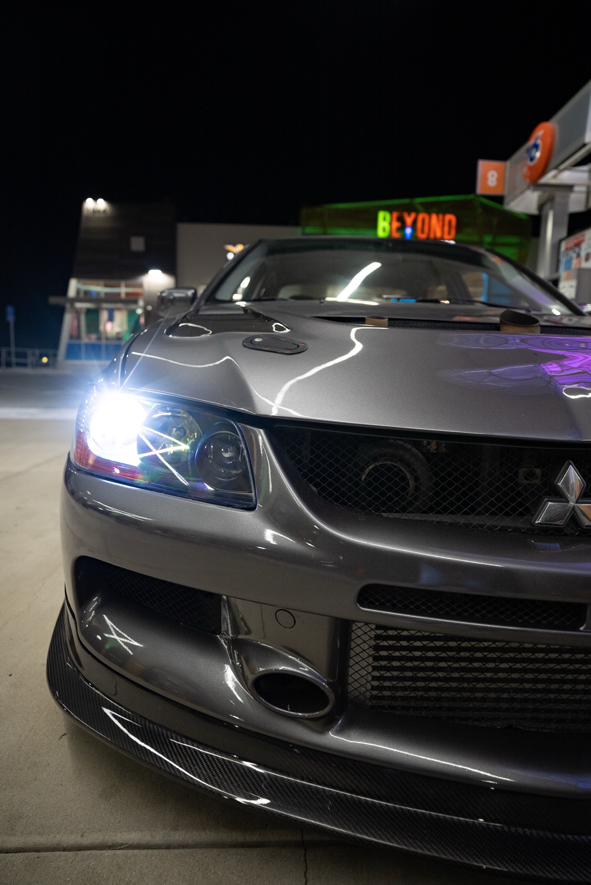Mitsubishi Evo 9 Carbon Fiber Lip - Image 6